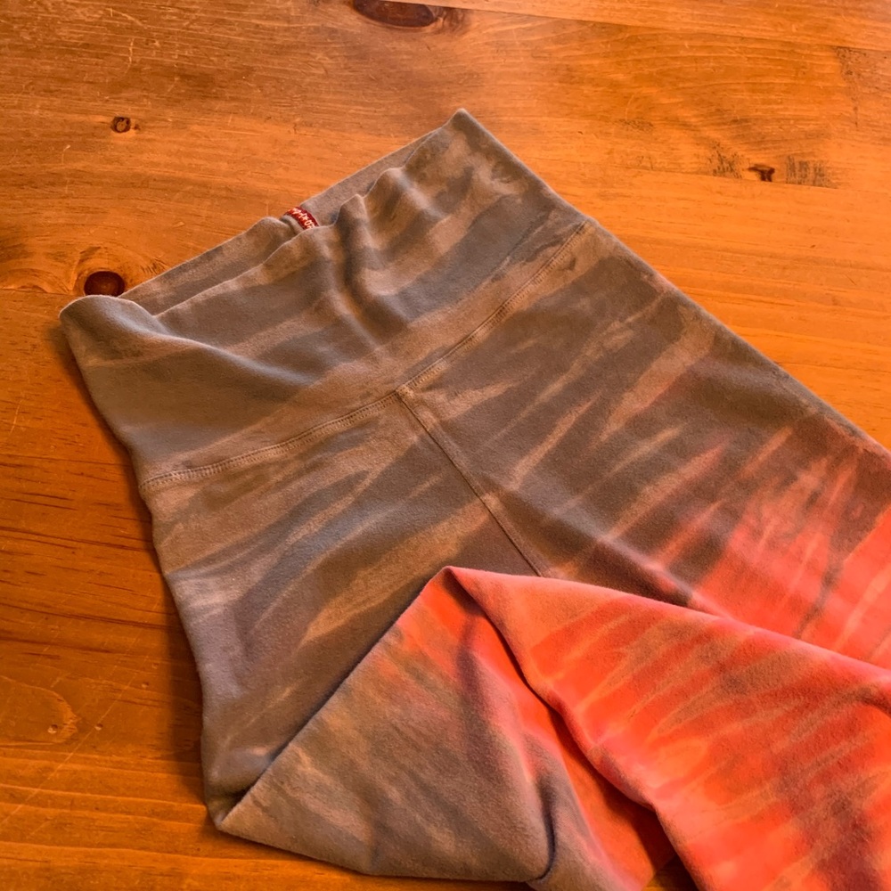 Hard tail Rolldown bootleg flare pant